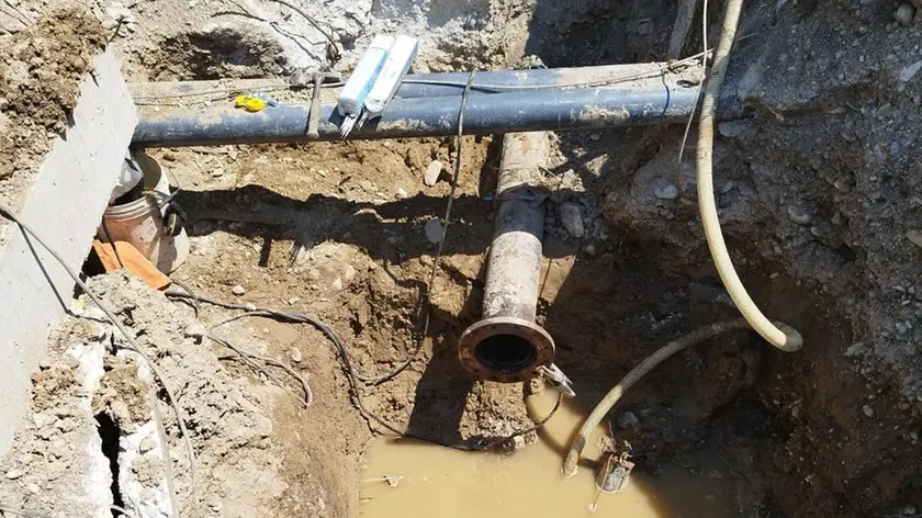 Il cantiere in centro