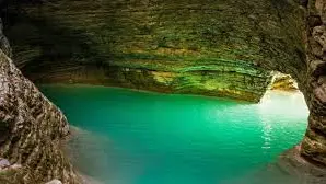 L'ingresso della Grotta azzurra