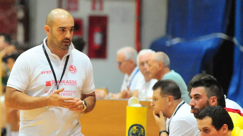 Omar D'Ambros, allenatore della Pallanano Belluno