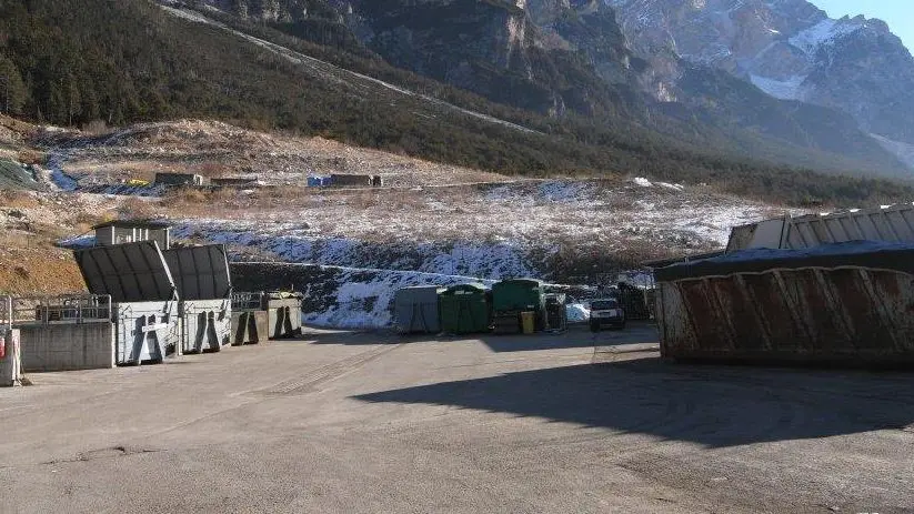La discarica di Pies de Ra Mognes a San Vito