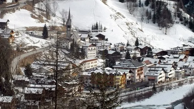 Alleghe gennaio 2005, caprile, panorama.