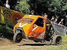 Un'Ape in azione al Caliera Trophy