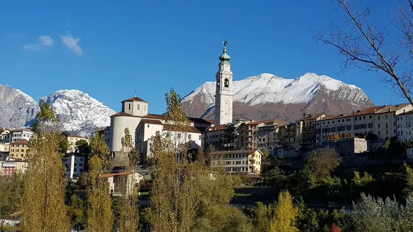 Una veduta di Belluno