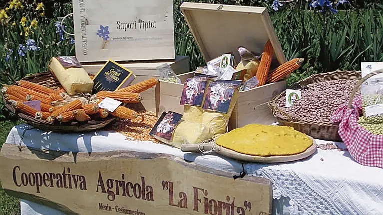 Alcune eccellenze prodotte dalla Cooperativa La Fiorita