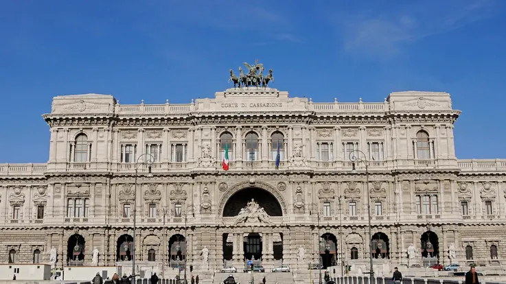 03/02/2011 Roma, il Palazzo di giustizia, sede della Corte di Cassazione