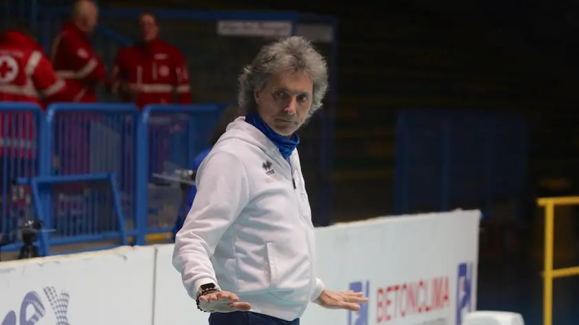 Il preparatore atletico Sergio Sartori