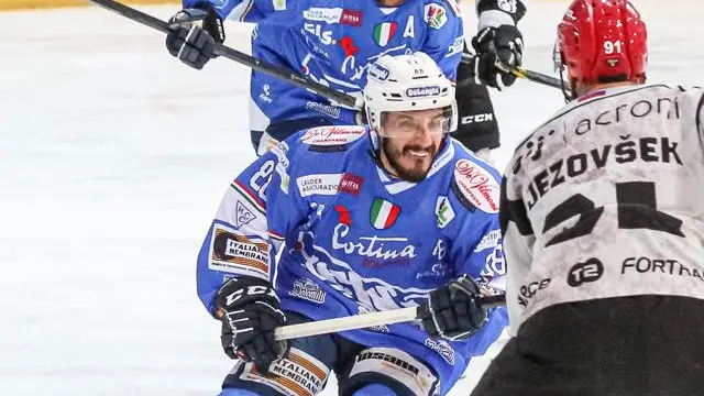 L’attaccante del Cortina Hafro Tommaso Traversa