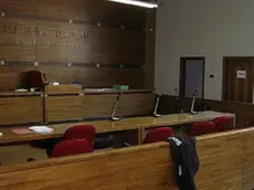 L’aula del giudice di pace di Feltre