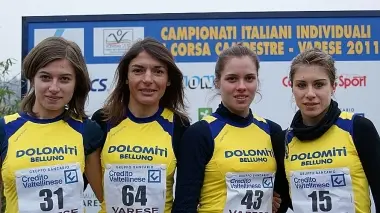 Le portacolori del Dolomiti