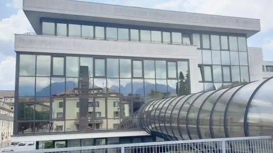 Il palazzo di giustizia di Belluno