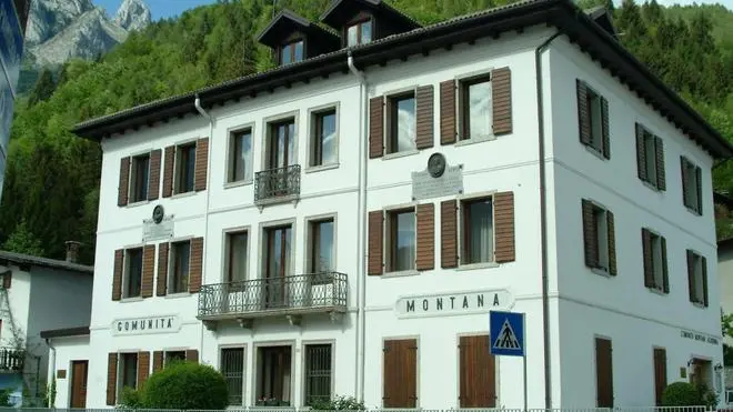 La sede della Comunita' montana agordina