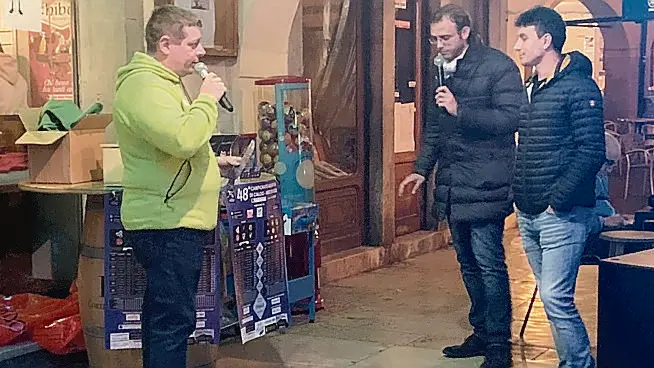 Un momento della presentazione