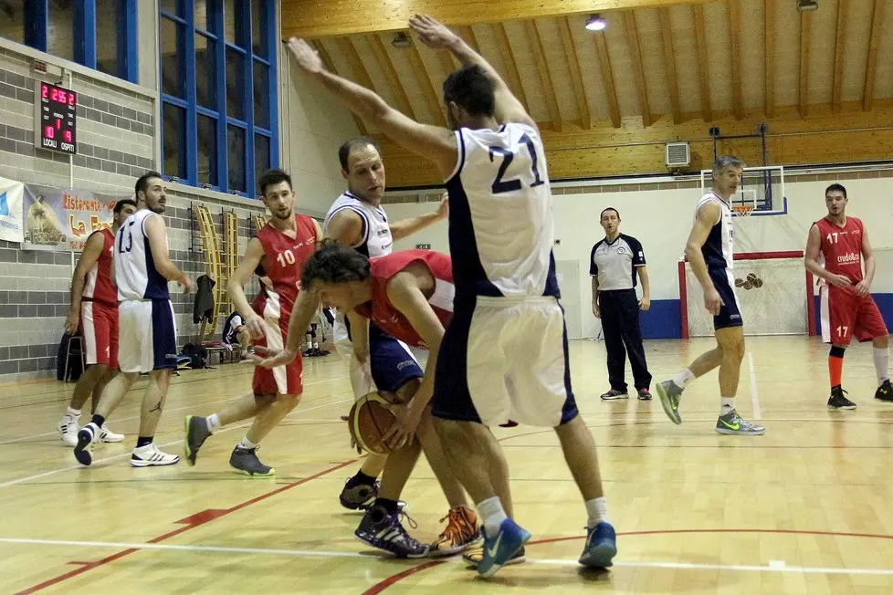 Derby di Prima divisione di basket Fonzaso - Kindergarten