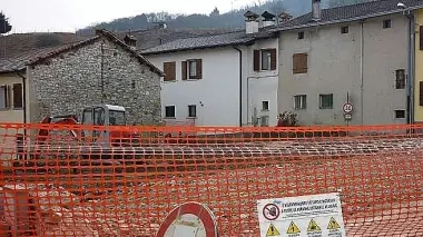 Il luogo dove sorgeva l’abitazione considerata pericolosa che è stata abbattuta dopo anni