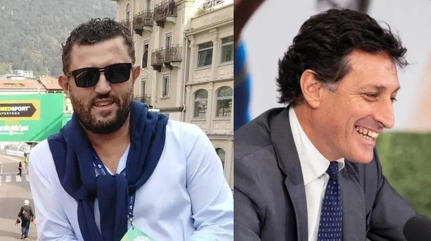 Enrico De Bona e Stefano Campoccia, rappresentanti della Provincia di Belluno nella Fondazione Cortina