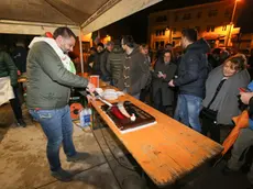 Stefano da Rin Puppel-Perona-Calalzo di Cadore-Festa in Piazza per l'elezione del Sindaco De Carlo Luca alla Camera dei Deputati