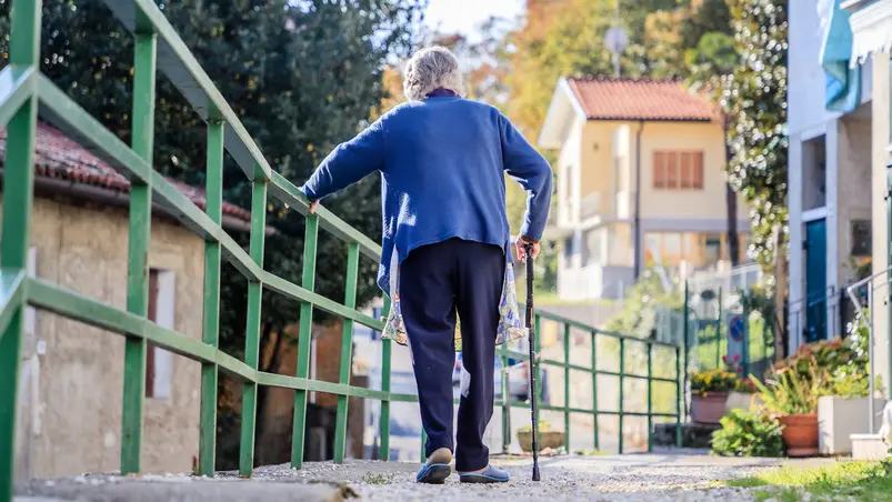 Calzavara Tarzo Anziani abitanti Via Rive