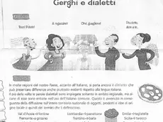La pagina del sussidiario incriminata