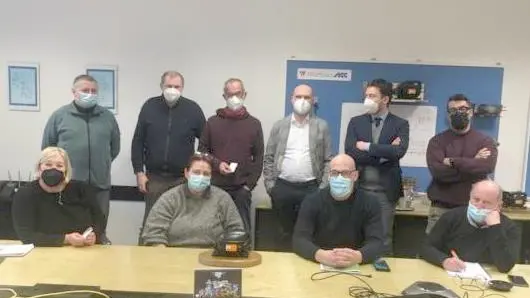 Le delegazioni che si sono incontrate a Mel, Legacoop è intenzionata a promuovere una cooperativa