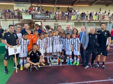 La premiazione della Juventus Esordienti