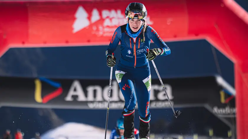 L'arrivo di Alba De Silvestro