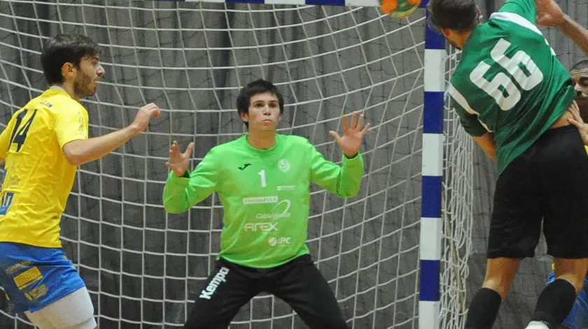 Il portiere Giorgio Rossa