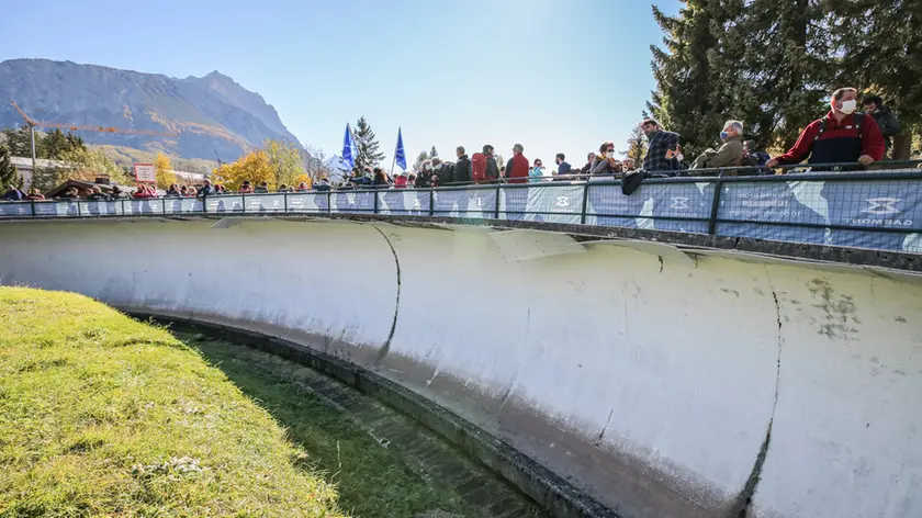 La pista da bob Eugenio Monti di Cortina