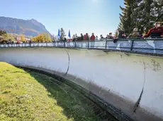 La pista da bob Eugenio Monti di Cortina