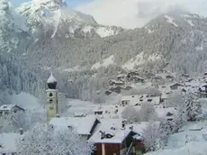 Una veduta di Mareson di Zoldo Alto