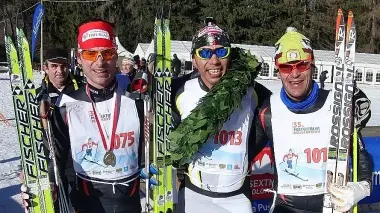 Florian Kostner, Christian Zorzi e Pietro Piller Cottrer