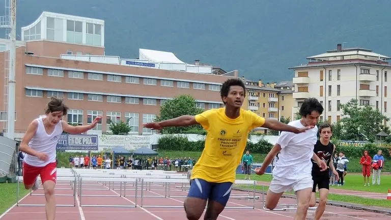 Allo stadio Polisportivo, trofeo delle provincie trivenete di atletica leggera