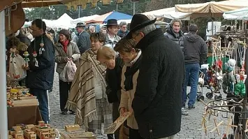 Un’immagine della Fiera di San Martino scattata l’anno scorso