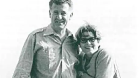 Tina Merlin, con l'adorato marito Aldo Sirena, comandante partigiano durante la resistenza
