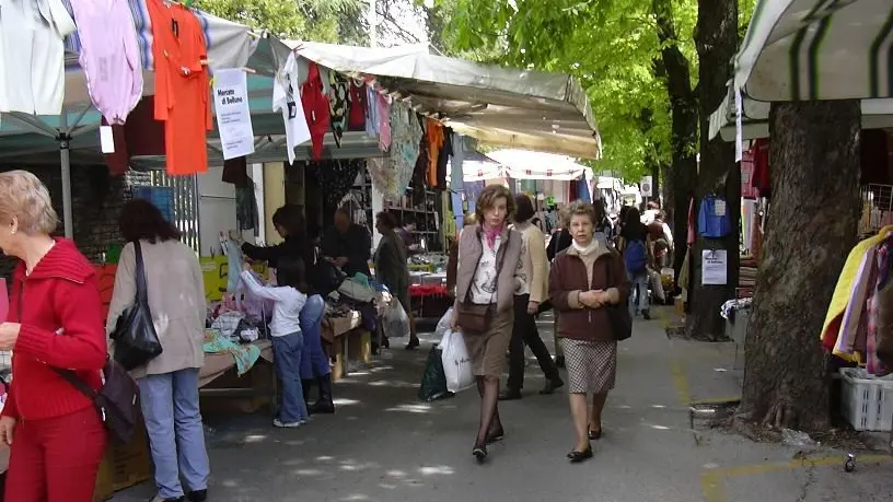 Il sabato del mercato a Belluno