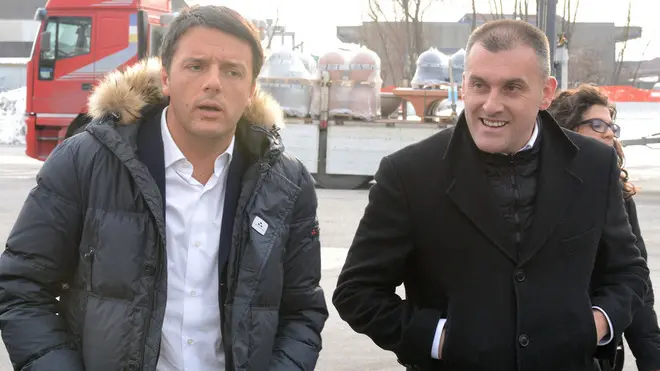 Renzi incontra gli imprenditori bellunesi nell'azienda pontealpina bellitalia