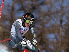 Sofia Goggia of Italy in action during the women's SuperG race at the FIS Alpine Skiing World Cup in Cortina d'Ampezzo, Italy, 29 January 2017. ANSA/ANDREA SOLERO