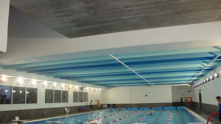 La piscina comunale di Tambre