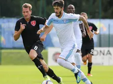 Luis Alberto vs Federico Maracchi - Amichevole Lazio vs Triestina - Auronzo di Cadore - Stadio Zandegiacomo - Stefano Da Rin Puppel - Perona