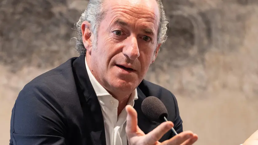 Il presidente veneto Luca Zaia