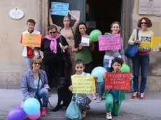 GIAN paolo perona- perona- belluno- manifestazione animalisti