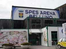 Belluno, 8 Novembre 2008. Iaugurazione del nuovo Palalambio.La Spes Arena