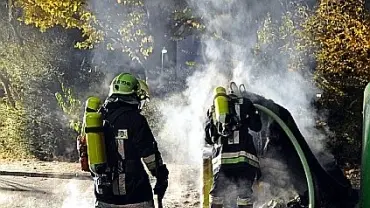 Vigili del fuoco al lavoro