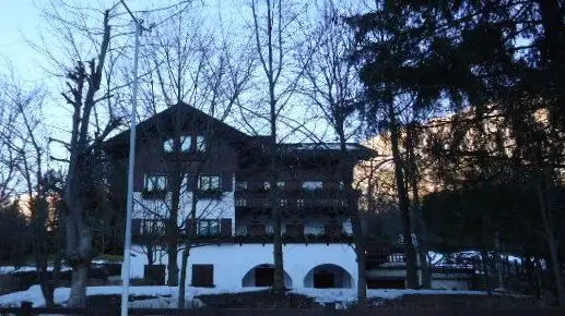 La villa dei Benetton a Cortina