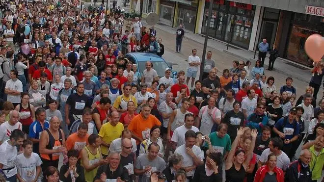 I 1332 concorrenti al via dei