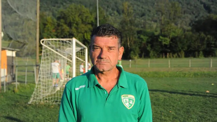 L'allenatore Mauro Saviane