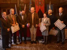 gian paolo perona- perona- feltre- premiazione sala stemmi- premio beato bernardino all'hospice