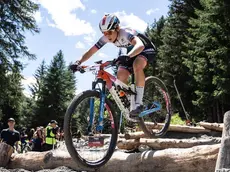 Giorgia Marchet in azione in Coppa del Mondo