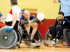 Il sedicense Davide Giozet in azione