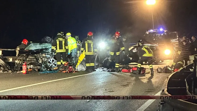 Lo schianto sulla Sp1 bis della Sinistra Piave