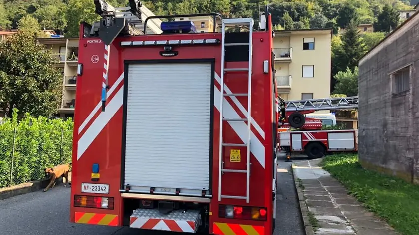Camion dei vigili del fuoco